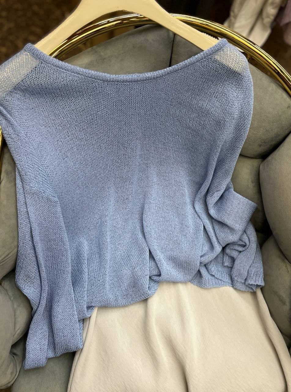 джемпер с кружевом,джемпер свободного кроя,свитер паутинка из мохера,свитер паутинка,вязаные свитера