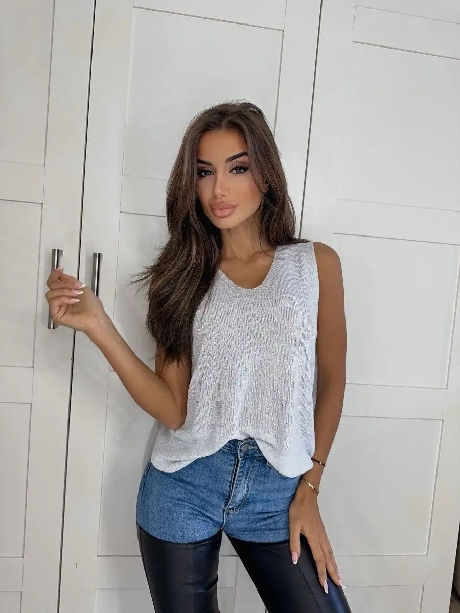 майка вязаная,вязаный жилет,блузка вязаная,женская майка,топ женский