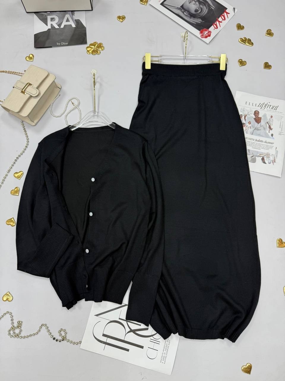 трикотажный костюм,комплект кардиган,костюм с юбкой,трикотажный костюм женский,женский трикотажный костюм с юбкой