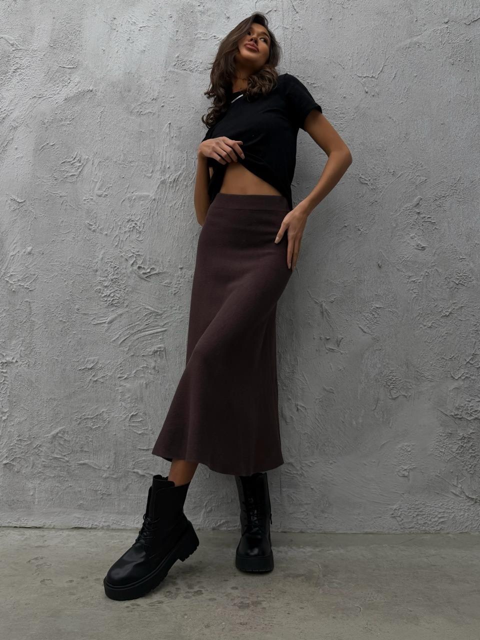 юбка,трикотажная юбка,юбка средней длины,юбка миди,юбка длинная