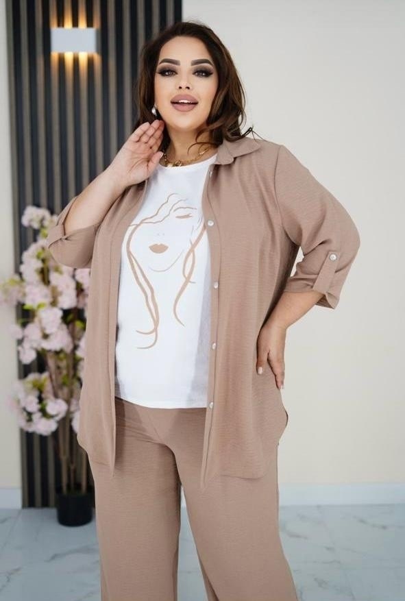 костюм брючный летний большие размеры,костюм больших размеров брючный,костюм женский летний брючный больших размеров,летние брючные костюмы для полных женщин,костюм тройка женский