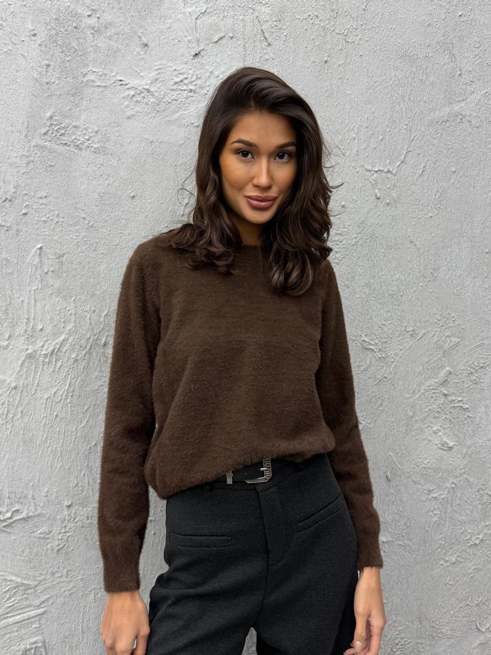 свитер из ангоры,джемпер из ангоры,пушистый джемпер,кофта из ангоры,модные свитера