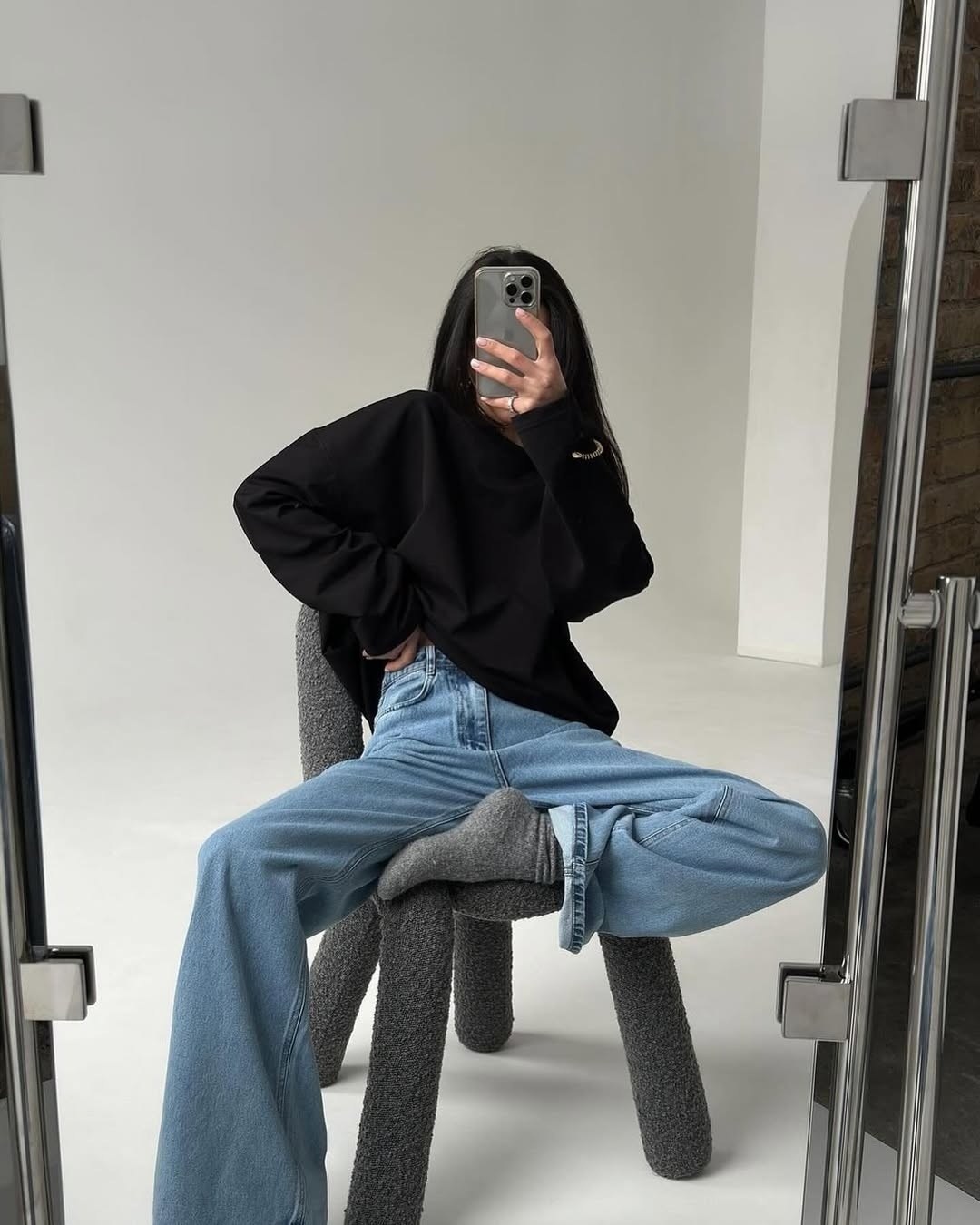 платье свитшот,свитшот оверсайз,трикотажное платье,платье свитшот оверсайз,черное платье оверсайз