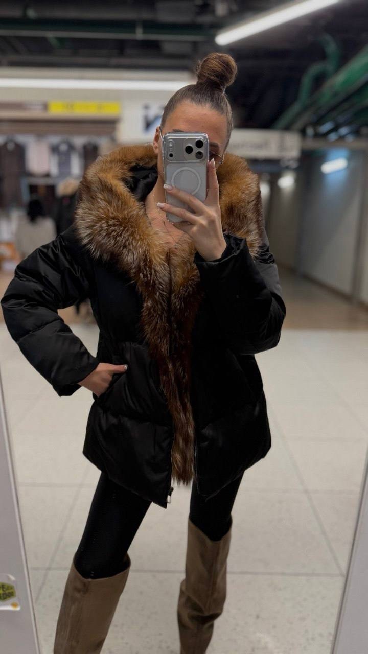 пуховики с мехом,пуховики с натуральным мехом,пуховик женский с натуральным мехом,стильные пуховики,женские пуховики