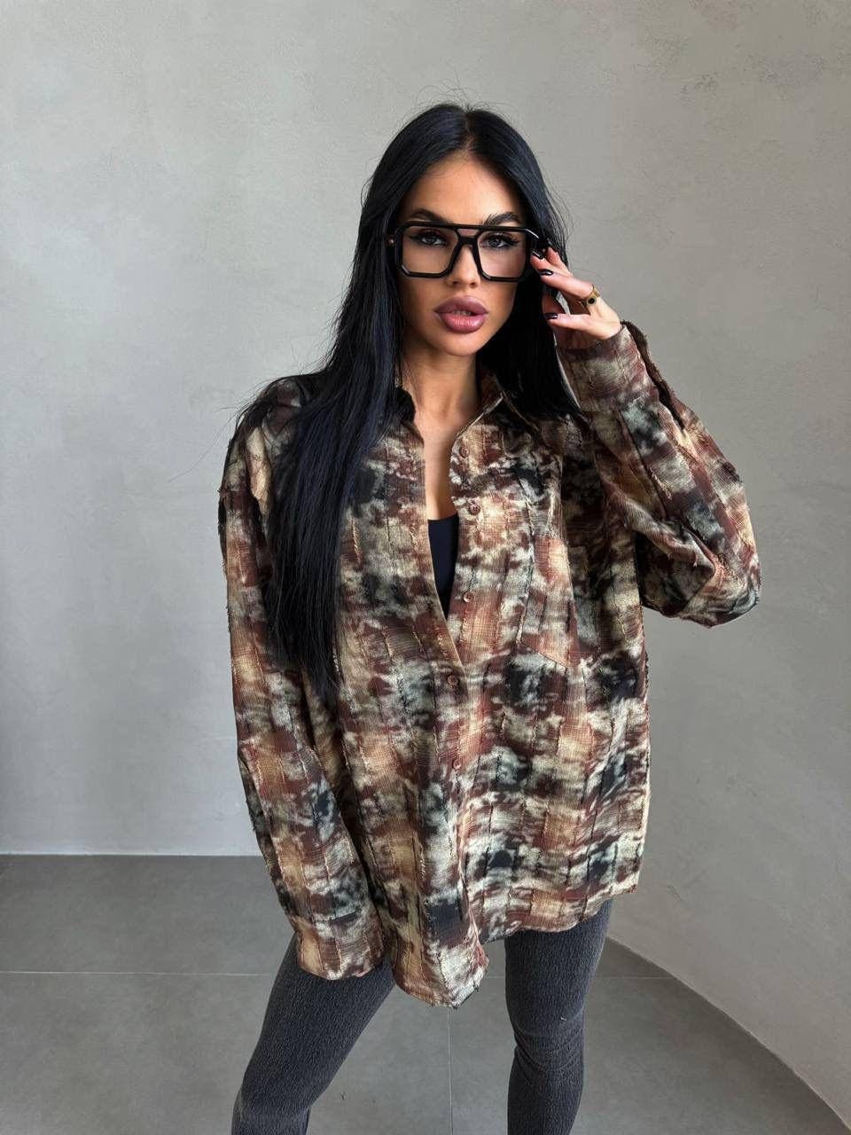 оверсайз рубашка, люкс,стильная рубашка,рубашка женская оверсайз в клетку,рубашка теплая в клетку оверсайз