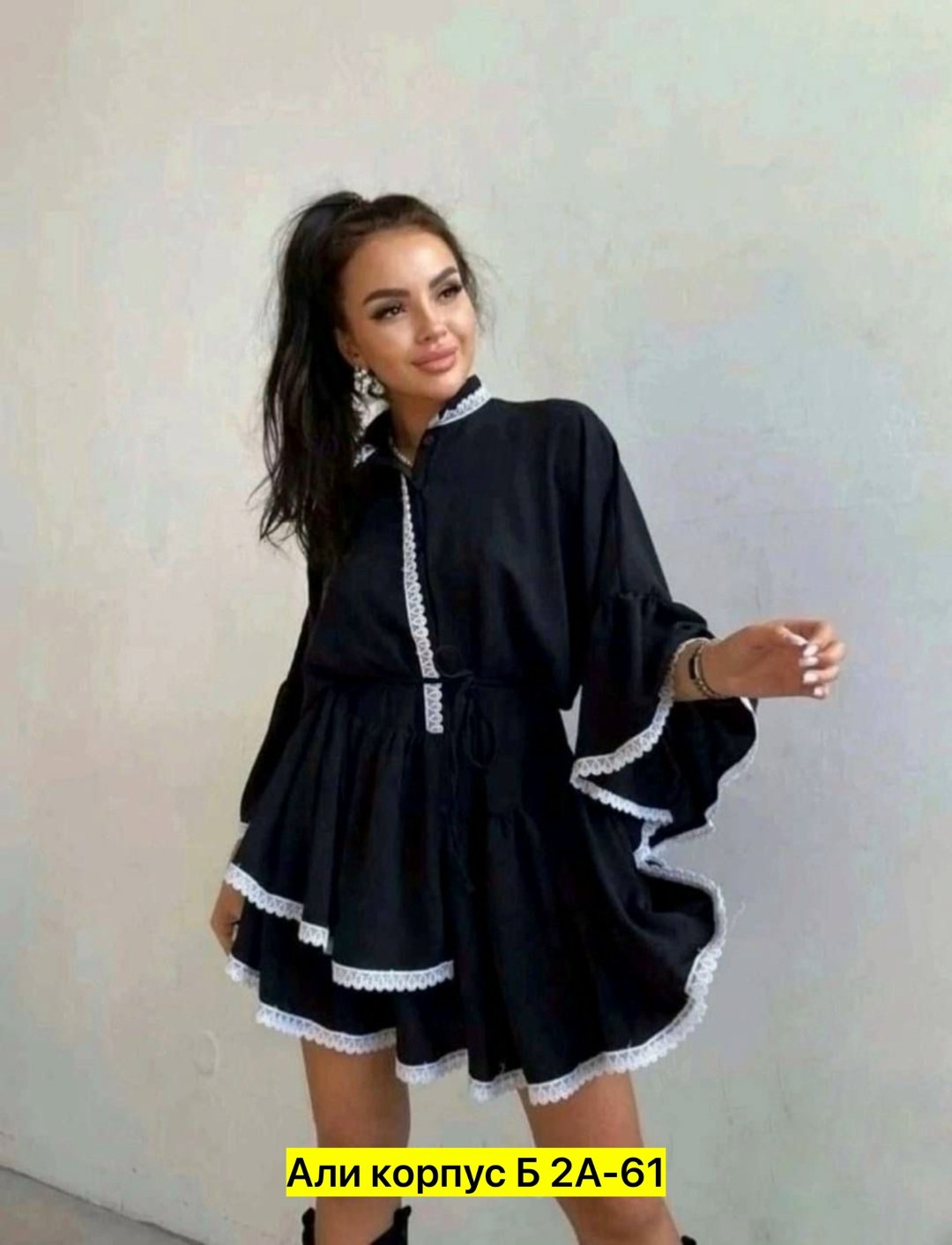 платье женская,платье женское модное, платье,платье с широкими рукавами,платье