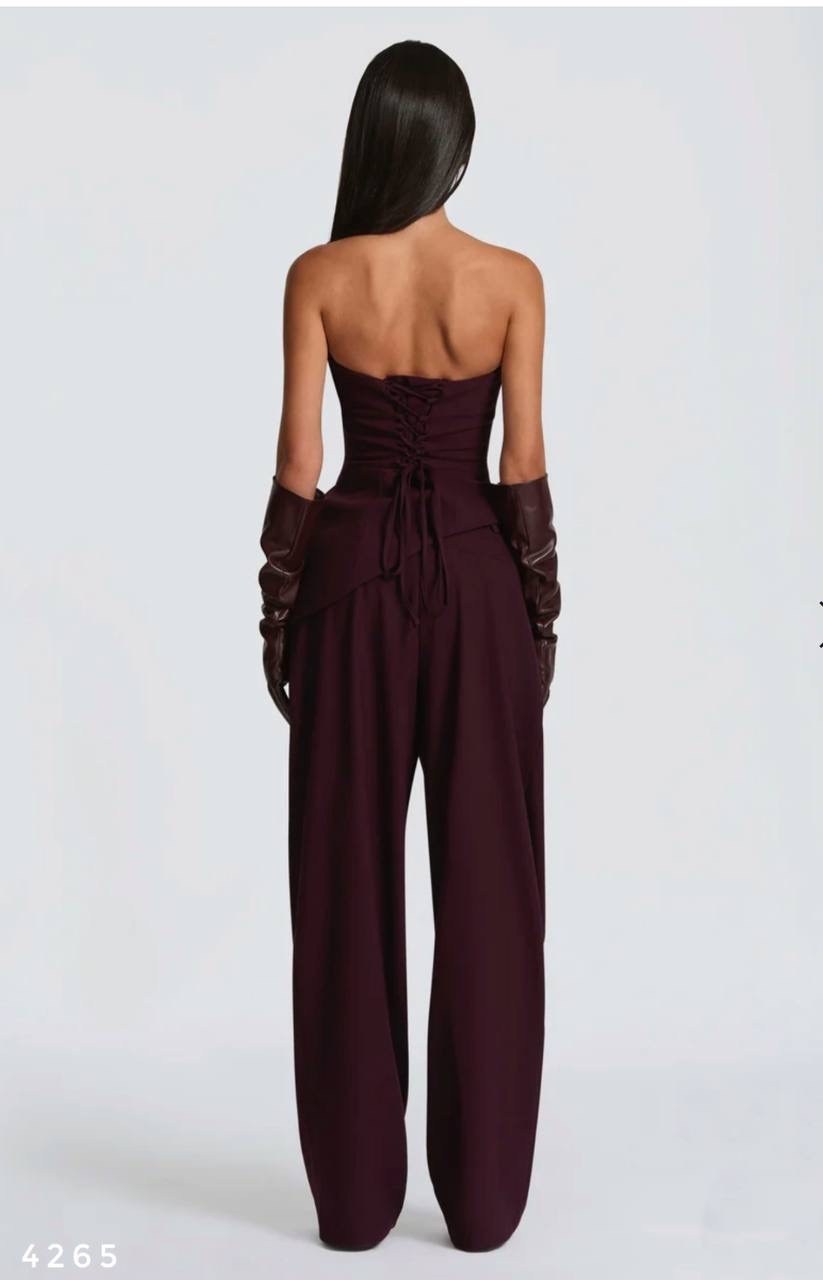 костюмы брючные,стильный костюм,вечерние комбинезоны,модные брюки палаццо