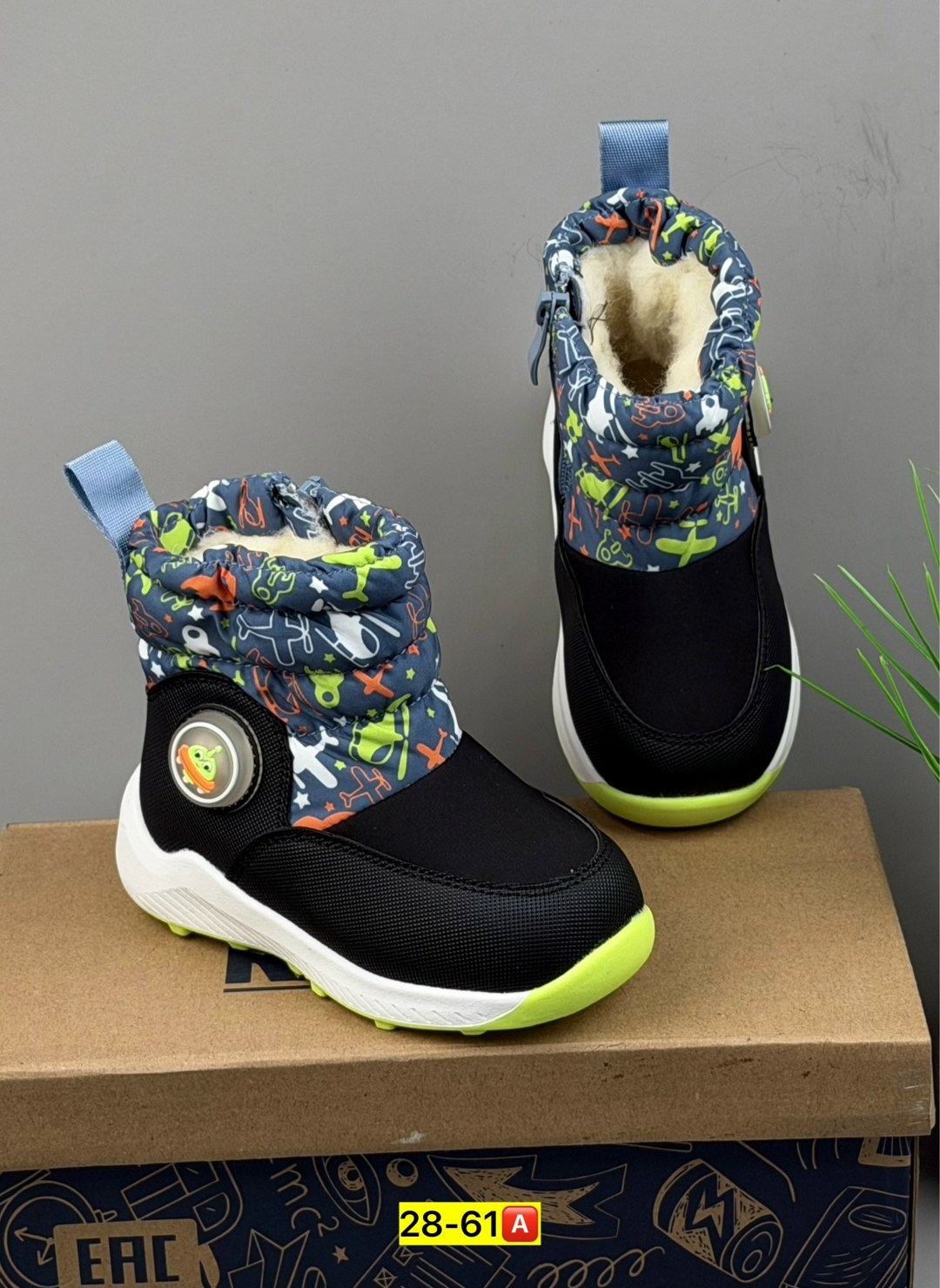 детская,дутики для мальчика mursu,детские зимние сапоги,,дутики зимние детские