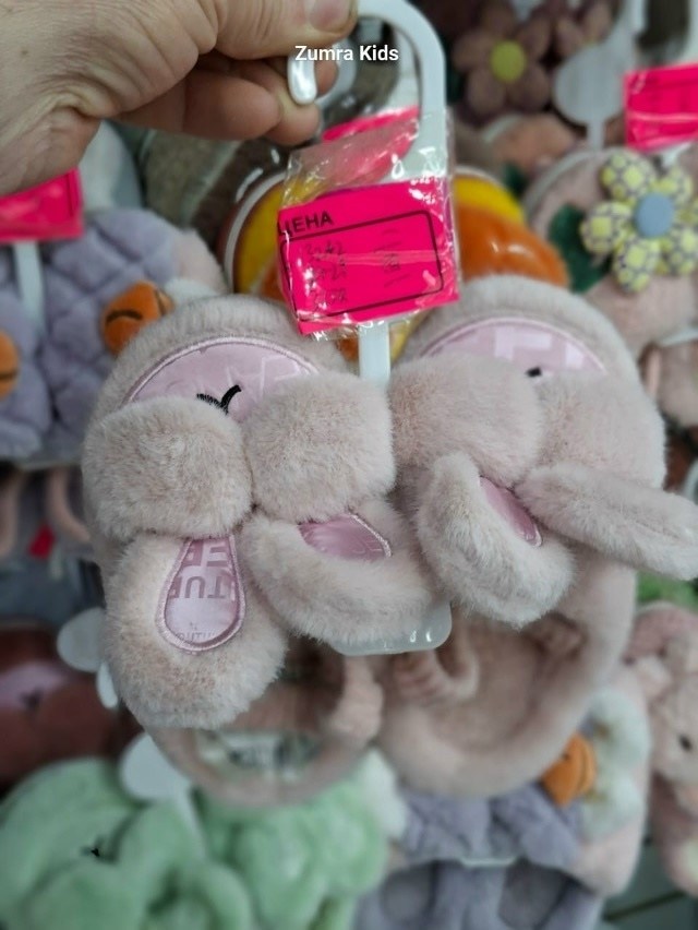 домашние тапочки,плюшевые домашние тапочки,плюшевые тапочки,тапочки детские зайчики,тапочки зайки