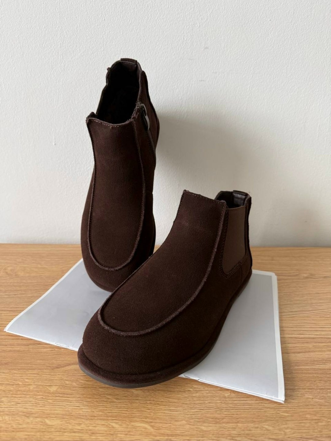 ,женская ,замшевые ботинки, теплая,обуви