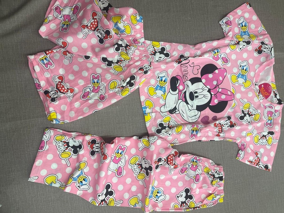 пижама микки маус женская,disney minnie mouse,детские пижамные комплекты disney,пижама минни маус для девочки,детская пижама disney