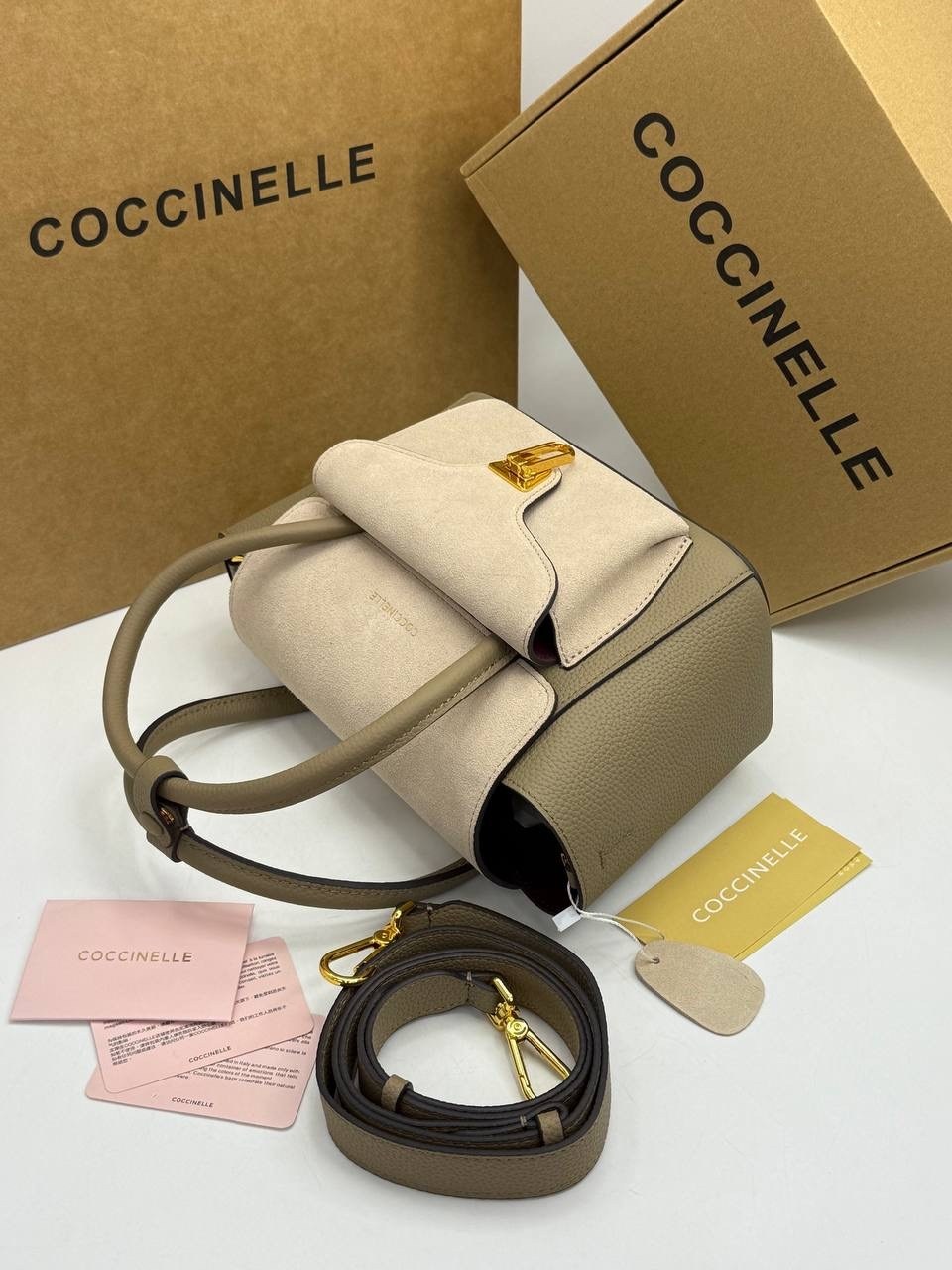 coccinelle сумка,женская сумка coccinelle,сумка,сумки женская,сумка бежевая