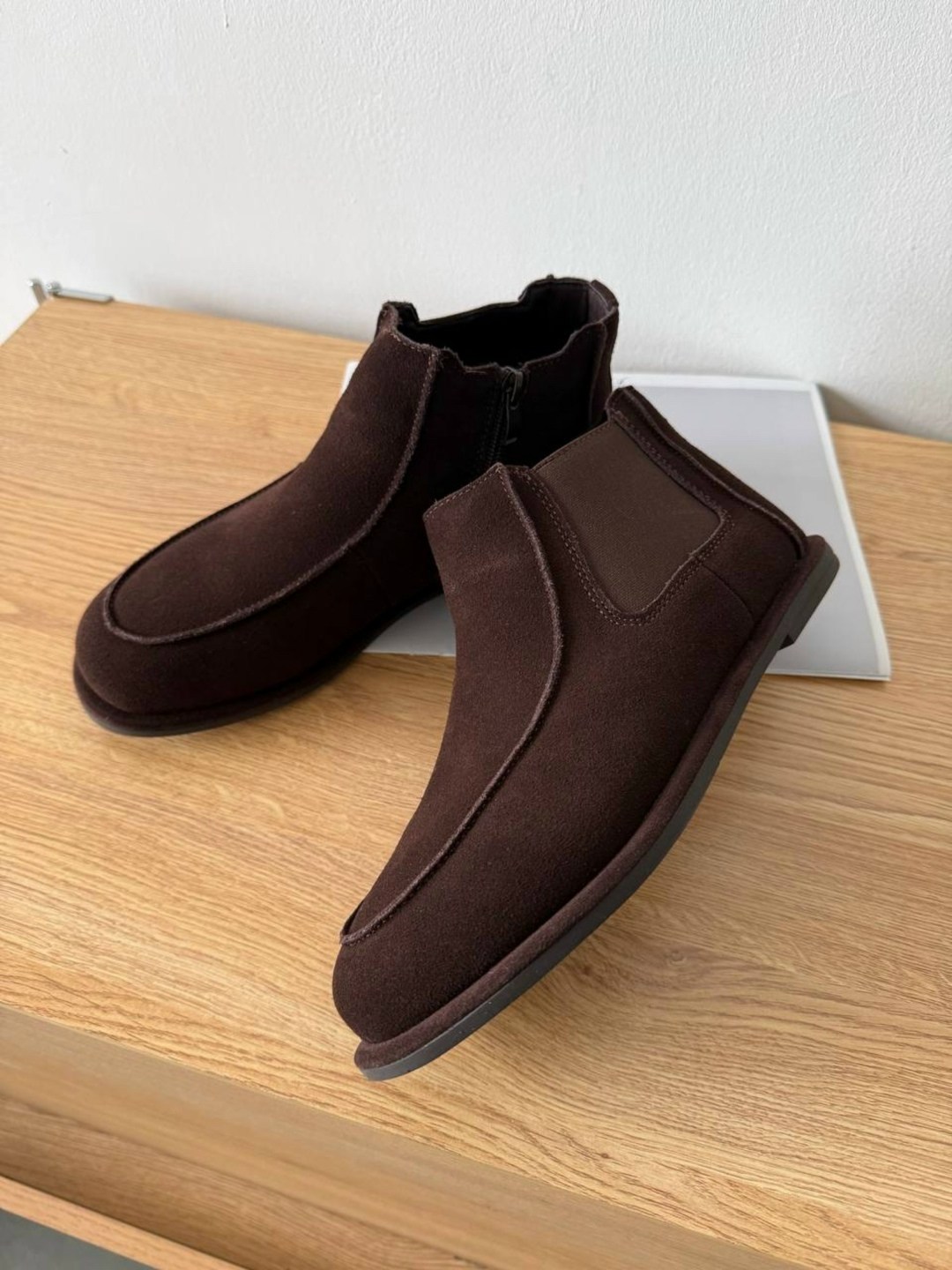 ,женская ,замшевые ботинки, теплая,обуви