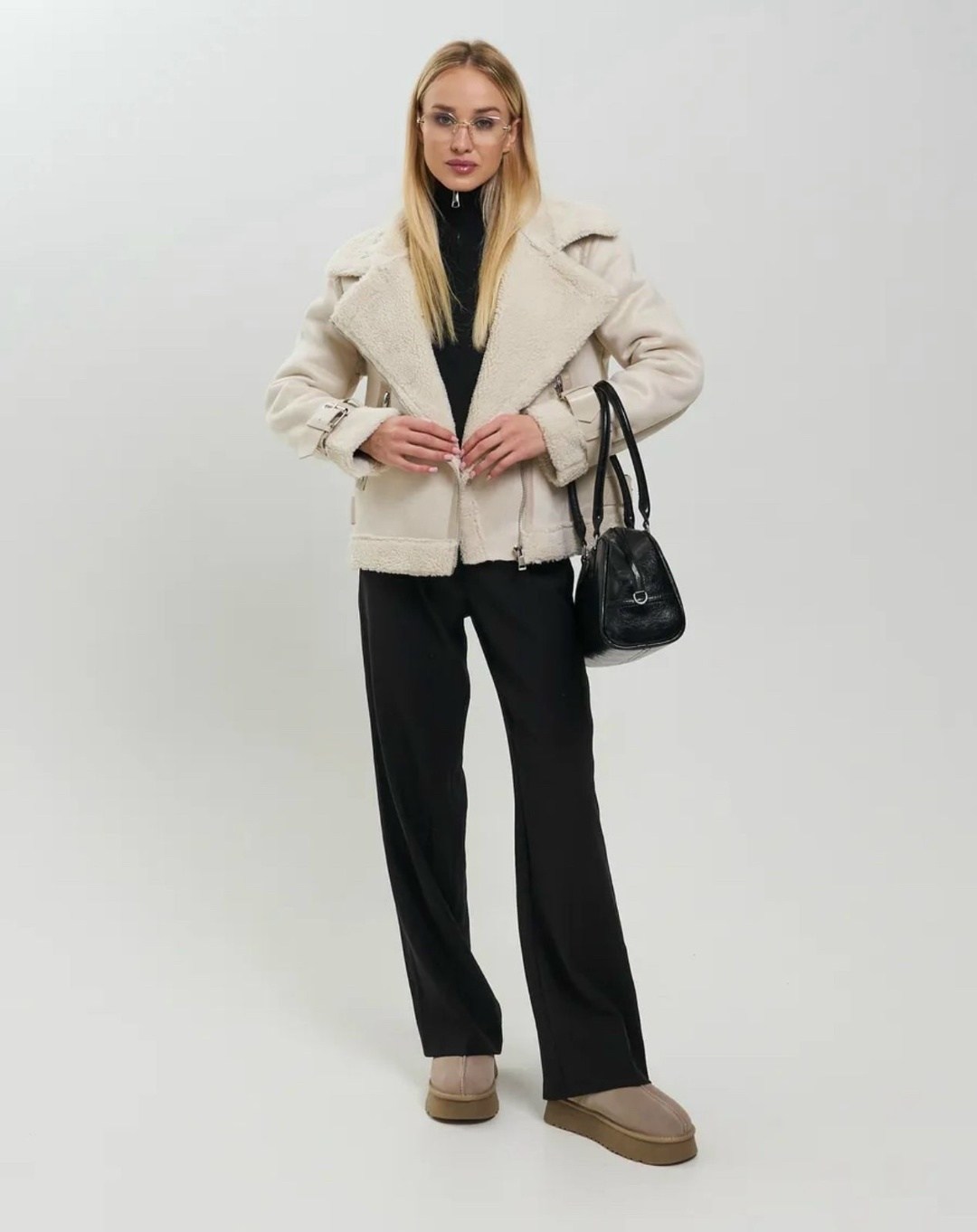 дубленка золла бежевая,дубленка женская,короткая дубленка,дубленка авиатор зимняя короткая экокожа,дубленка искусственная