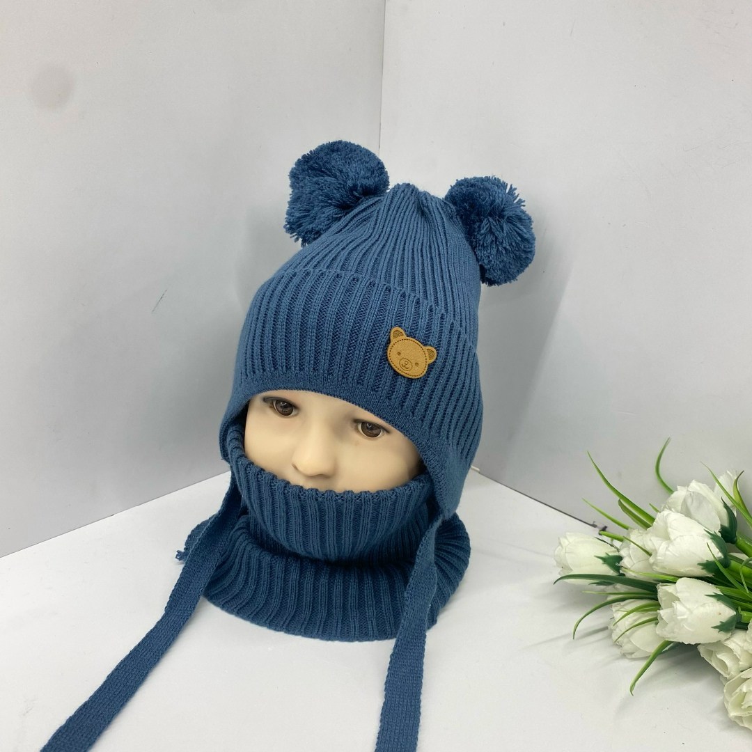 комплект шапка снуд,шапка и снуд,шапка со снудом зимние,комплект детская шапка и снуд,комплект шапка и снуд детский зимний