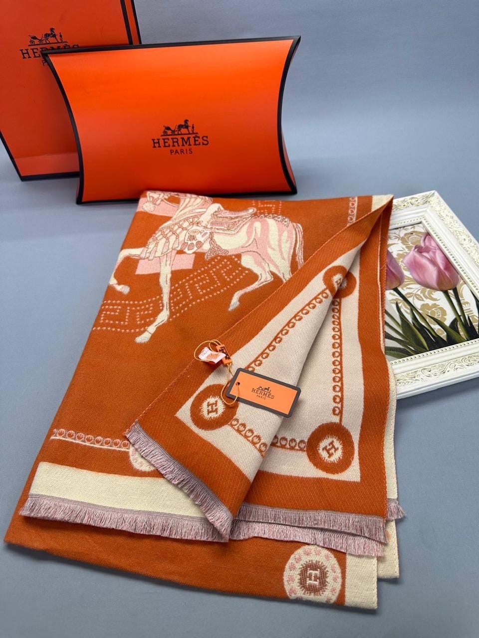 брендовый палантин hermes,кашемировый шарф,шарф кашемировый зимний,женские кашемировые шарфы,женский палантин