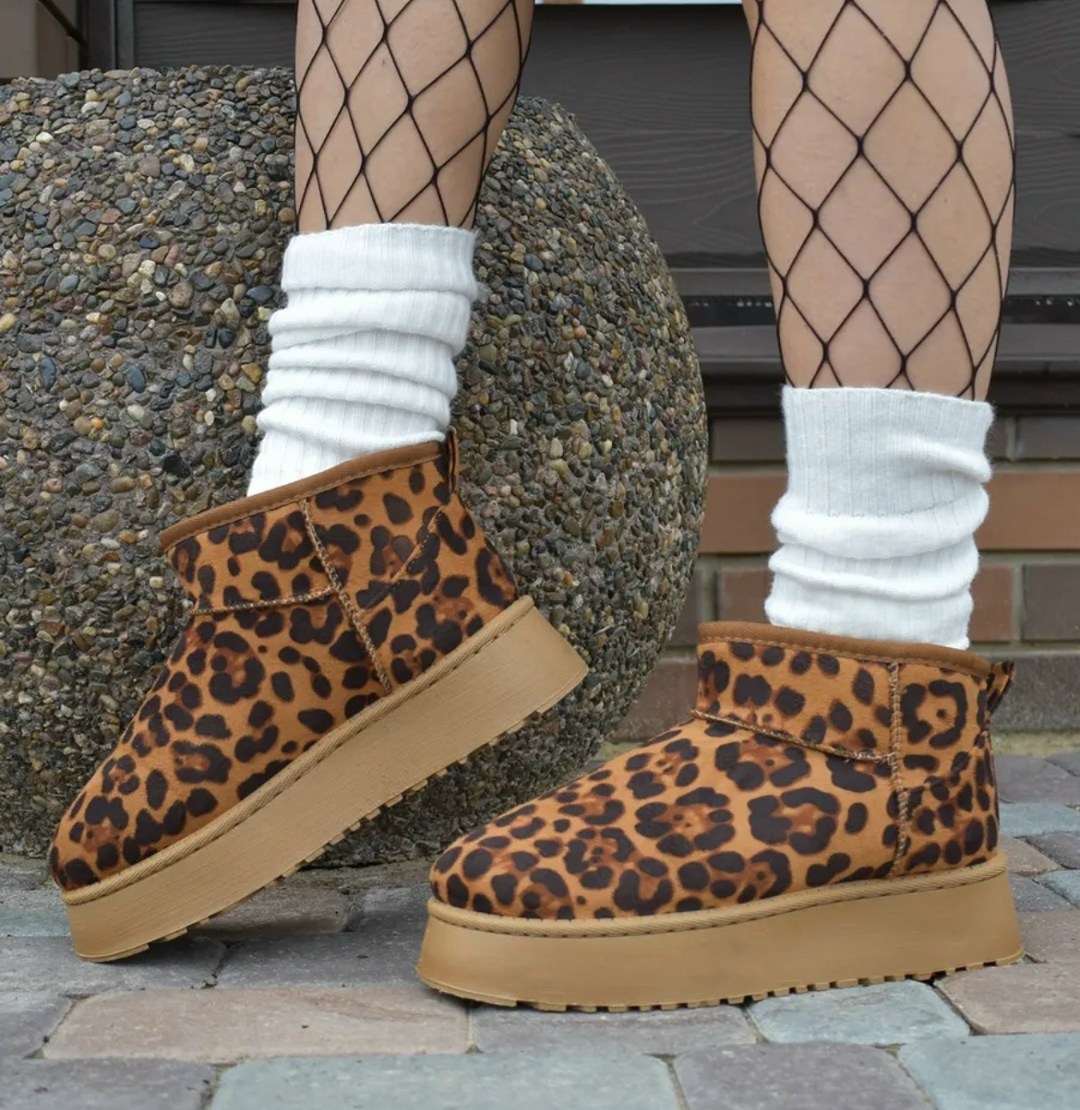 угги женские,угги леопардовые,,угги женские зимние,зимние угги на платформе