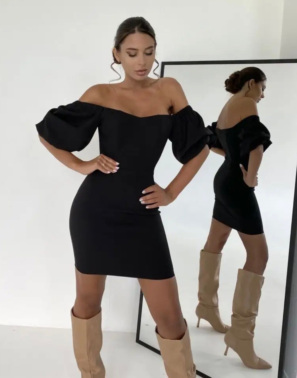 нарядное платье,атласное платье,платье черное,платье,платье для девушек