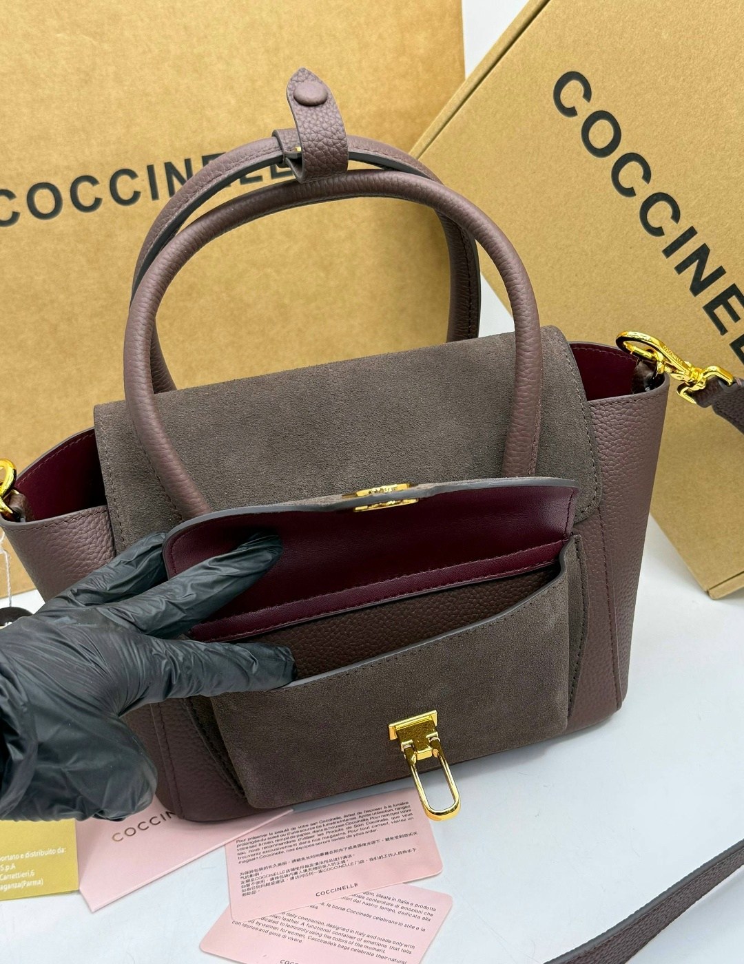 coccinelle сумка,женская сумка coccinelle,сумка coccinelle b14 mini замша,сумки,сумки coccinelle замшевая сумка