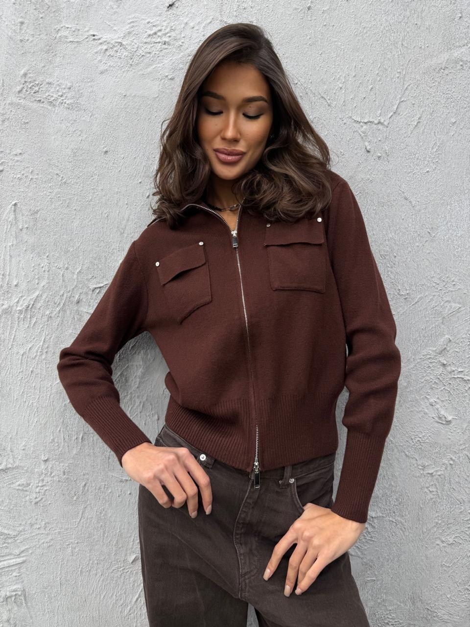 кофта кардиган,женская кофта,свитер удлиненная,коричневый кардиган,кардиган