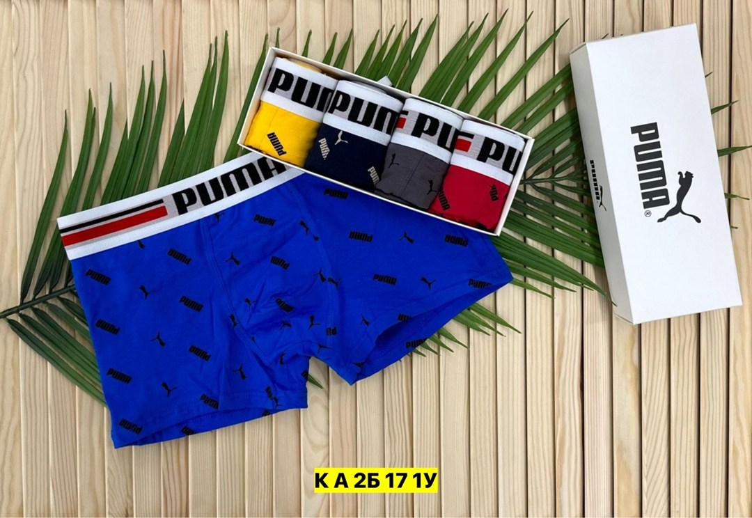 трусы мужские puma,трусы мужские набор,мужской набор трусов,набор трусов для мужчин,комплект трусов мужских
