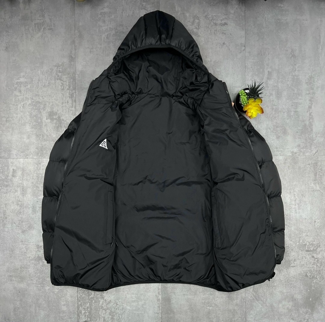 мужские пуховики nike,зимние куртки,пуховик куртка мужская,куртка пуховик,nike acg therma-fit adv 'lunar lake' puffer jacket black