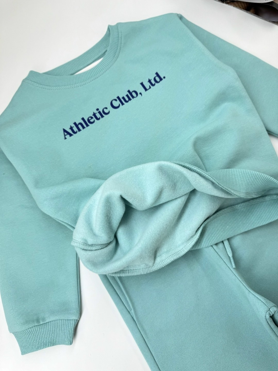 костюм спортивный с,cпортивный костюм из футера,комплект свитшот,одежда комплект,свитшот и брюки