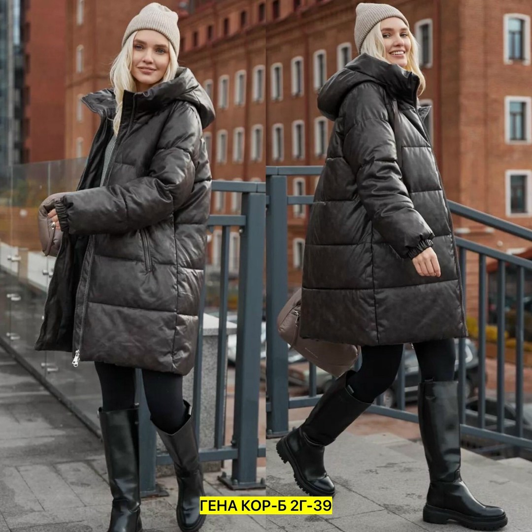 пуховик женский из экокожи,женские пуховики,зимние куртки,куртка демисезонная,пуховик из экокожи