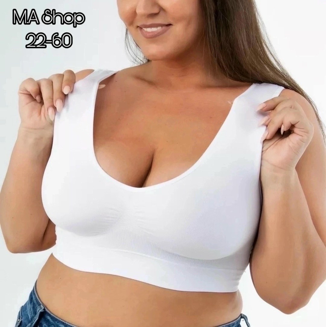 женское белье больших размеров,большая груди,топ женский,бесшовный бюстгальтер топ,бюстгальтер