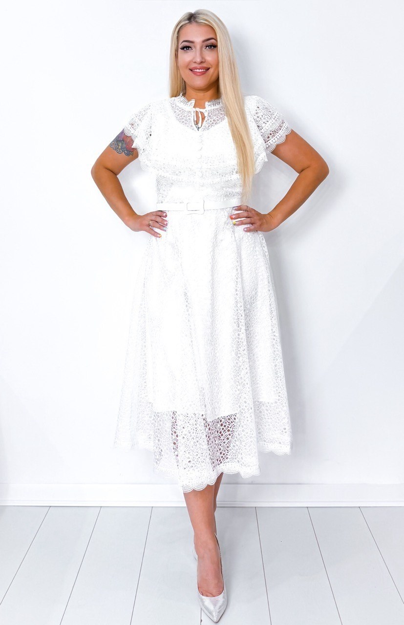 платье гипюр,платье кружевное,платье нарядное,платье комплект,элегантное платье