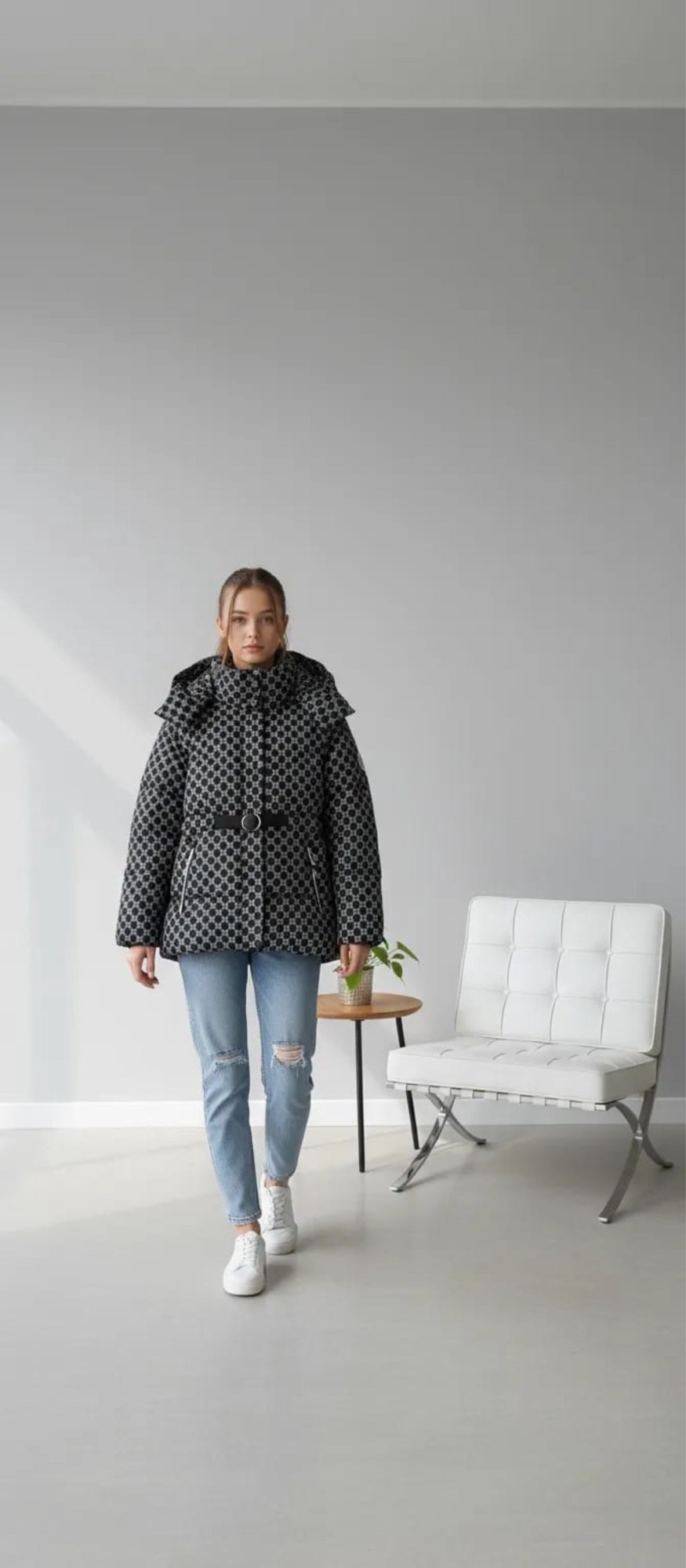 пуховик двусторонний,куртка оверсайз,пуховики женские,куртка дутая оверсайз,пуховик fendi