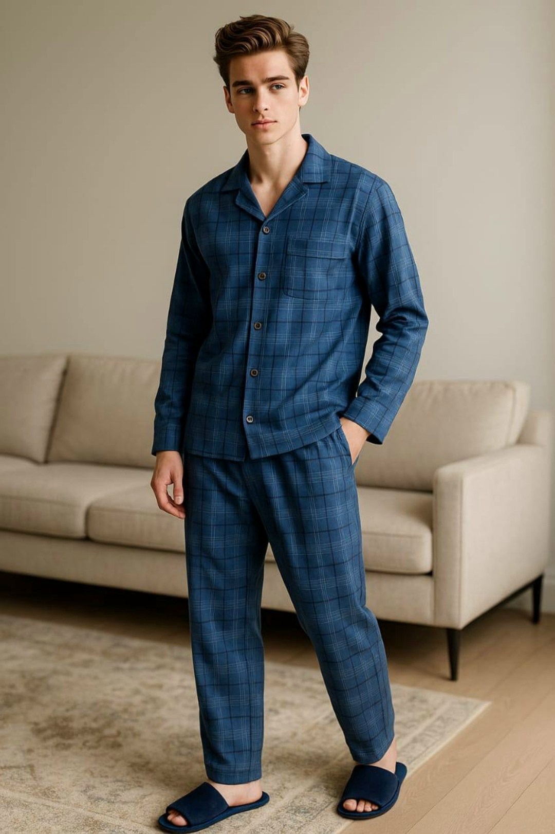 мужская пижама,комплект домашний мужской,классическая пижама,пижама для мужчин,пижама мужская классическая