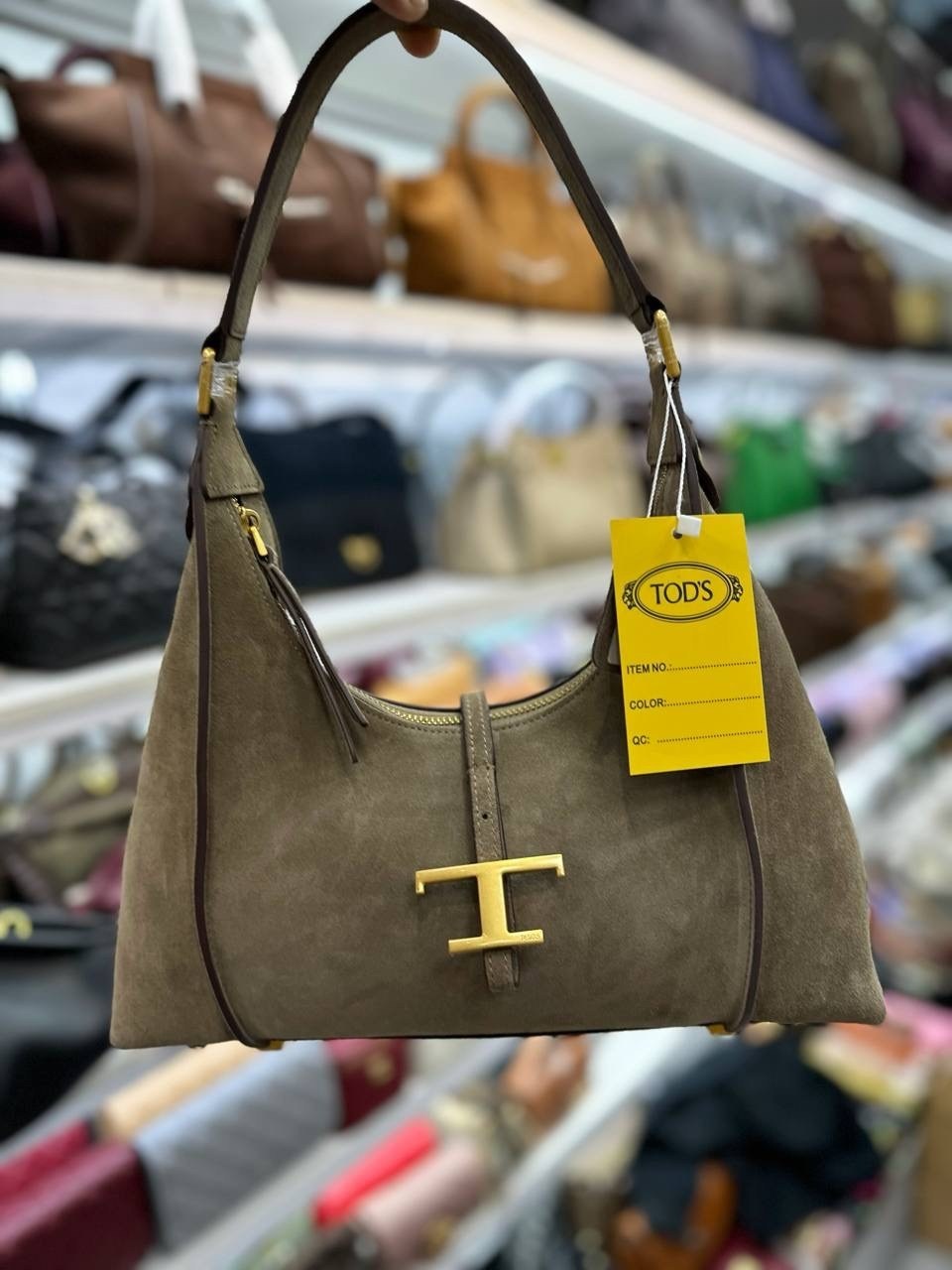 коричневая замшевая сумка,замшевая сумка,сумка,tods сумки,сумка женская натуральная замша