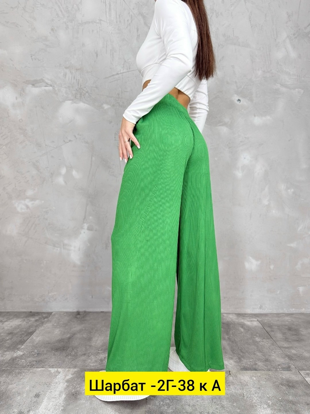 штаны брюки,зеленые брюки палаццо zarina,женские брюки,модные брюки,летние брюки