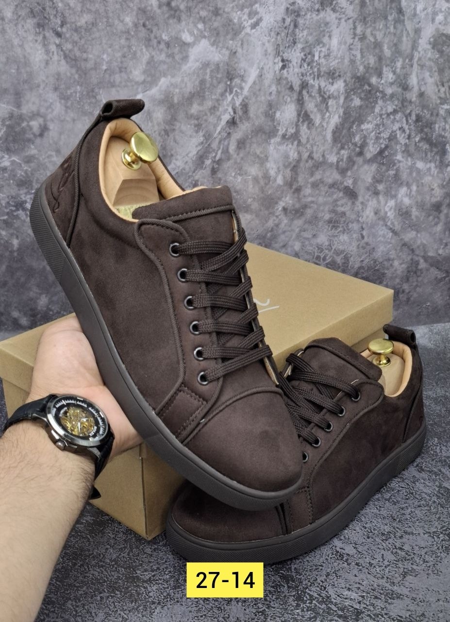 ,кеды мужские,модные мужские кеды,louboutin мужские кеды,кеды мужские замшевые