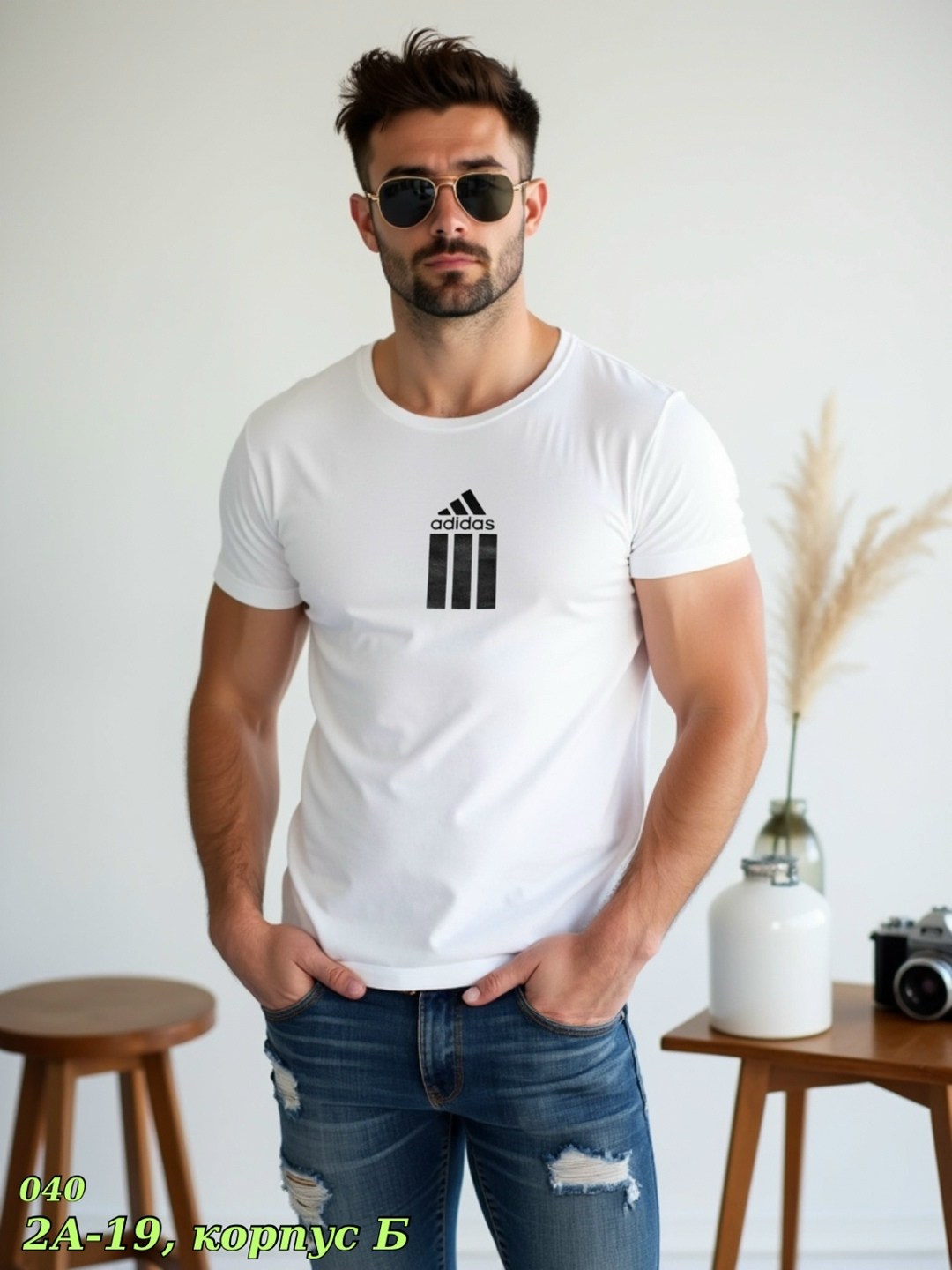 футболка мужская adidas,футболка спортивная adidas,мужская футболка,футболки комплект,adidas черный