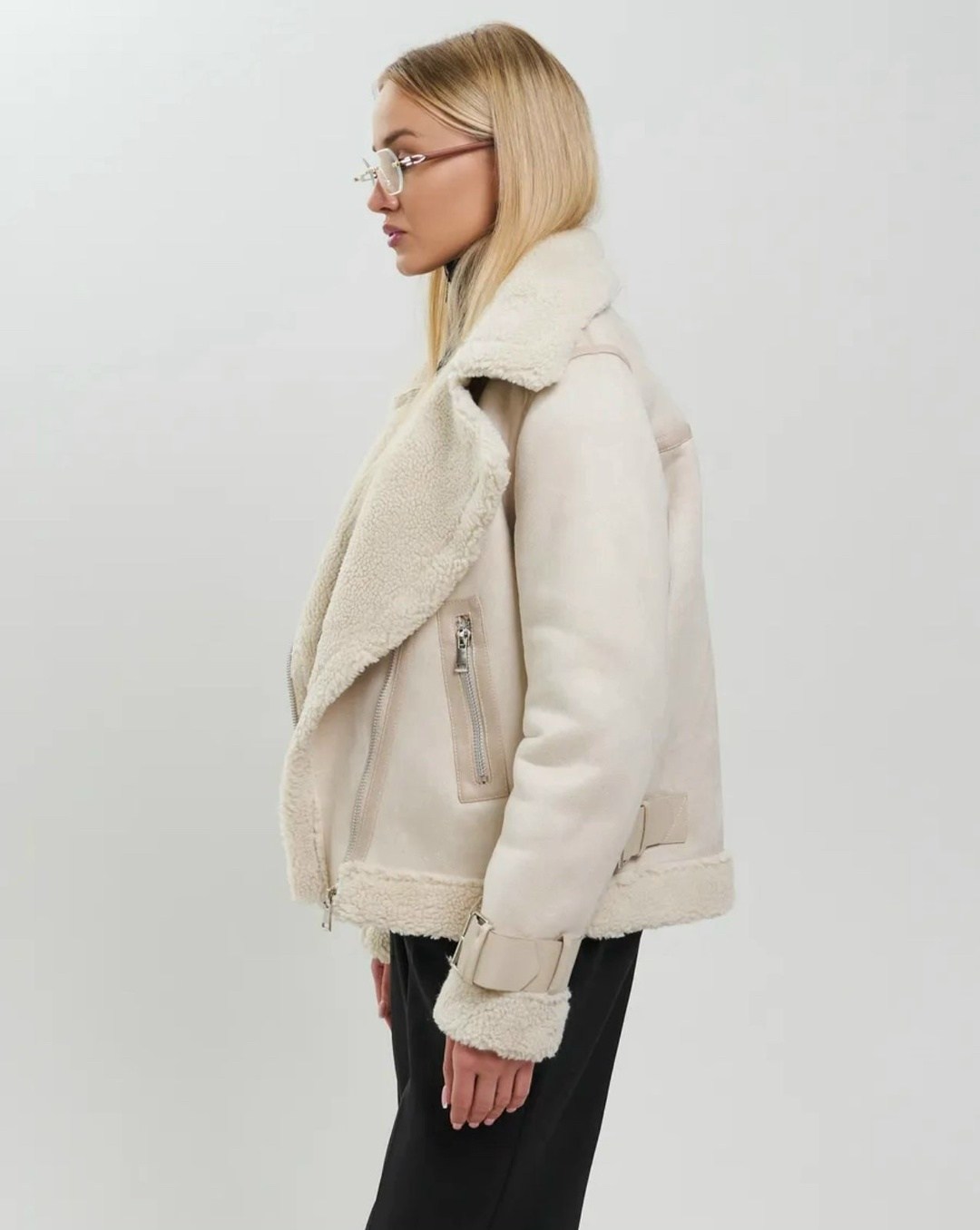 дубленка золла бежевая,дубленка женская,короткая дубленка,дубленка авиатор зимняя короткая экокожа,дубленка искусственная