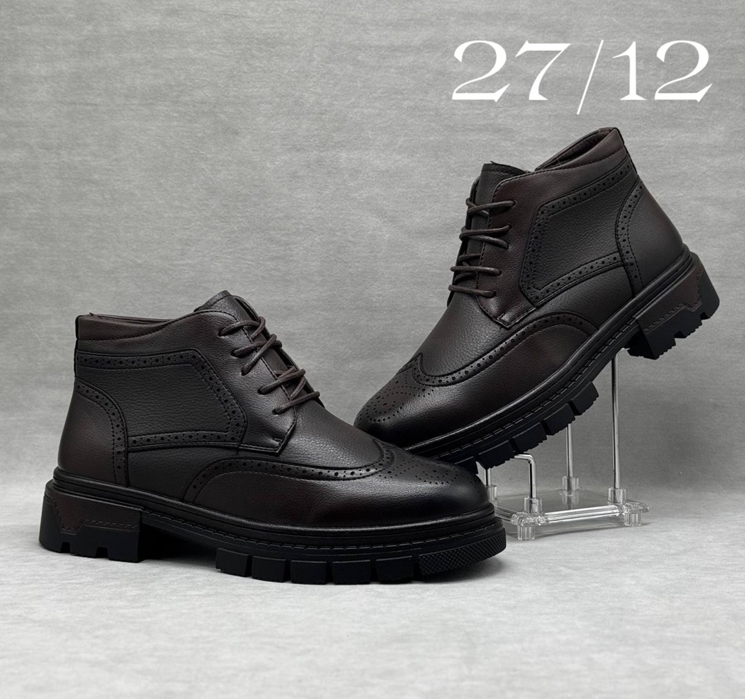 ,ботинки мужские,мужская ,ботинки мужскиe из натуральной кожи,зимняя мужская