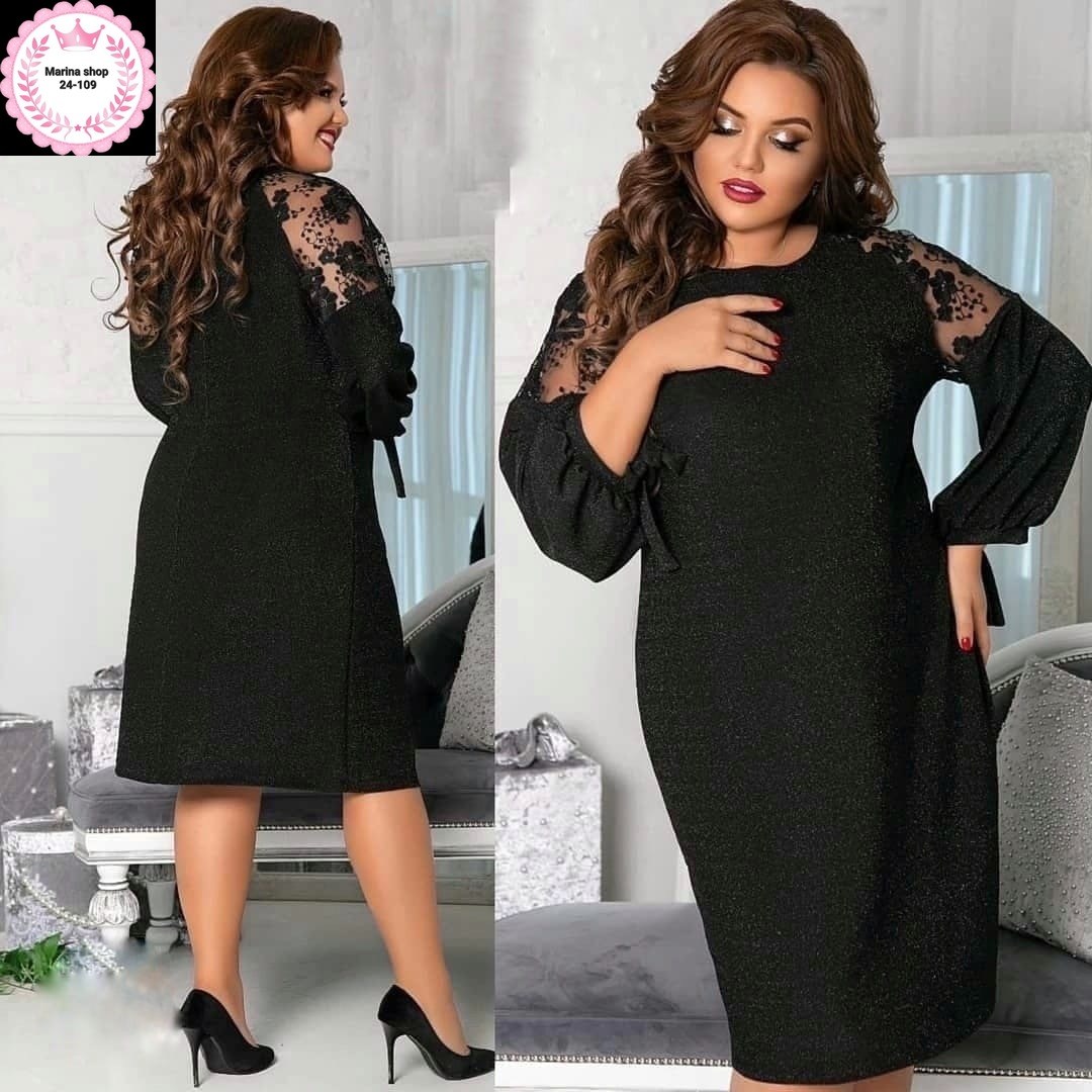 платье женское нарядное с люрексом,платье большие размеры,платье на новый год,платье люрекс,нарядное платье