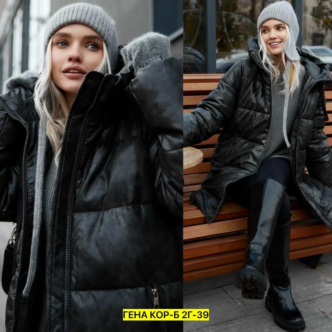 пуховик женский из экокожи,женские пуховики,зимние куртки,куртка демисезонная,пуховик из экокожи