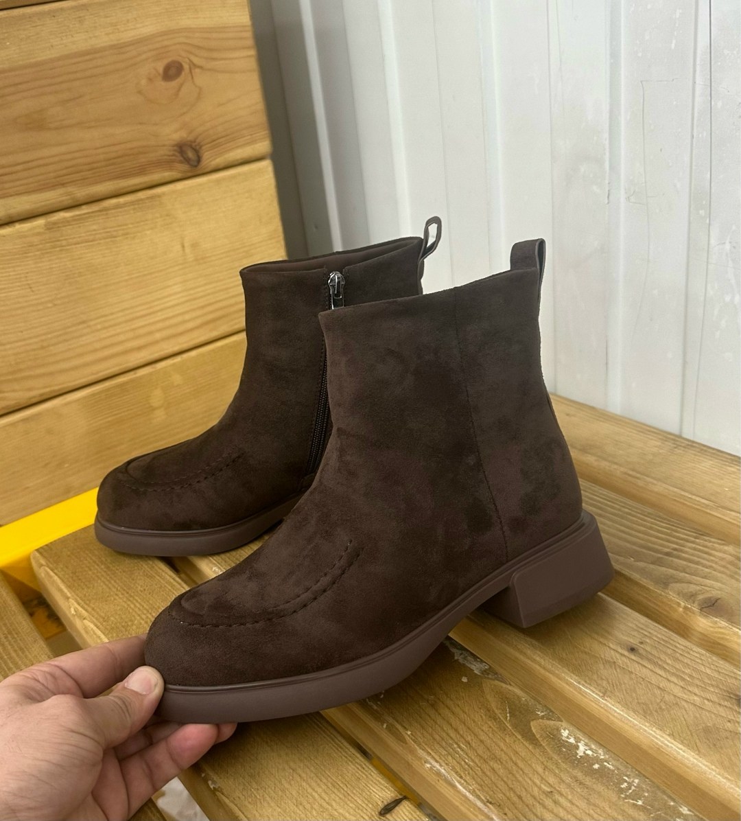 ,замшевые ботинки,женские ботинки,женская ,демисезонная
