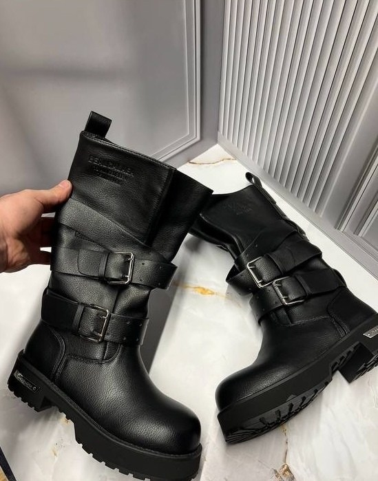 ,biker boots,полусапоги,обуви,leather biker boots