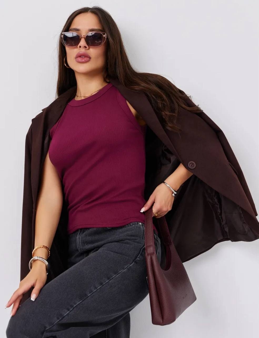 майка женская,,майки в,женская базовая майка,топ женский