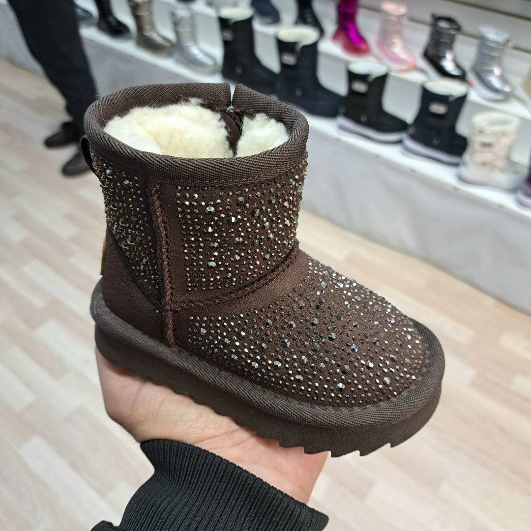 ,угги,угги детские,детские полусапожки,угги черный