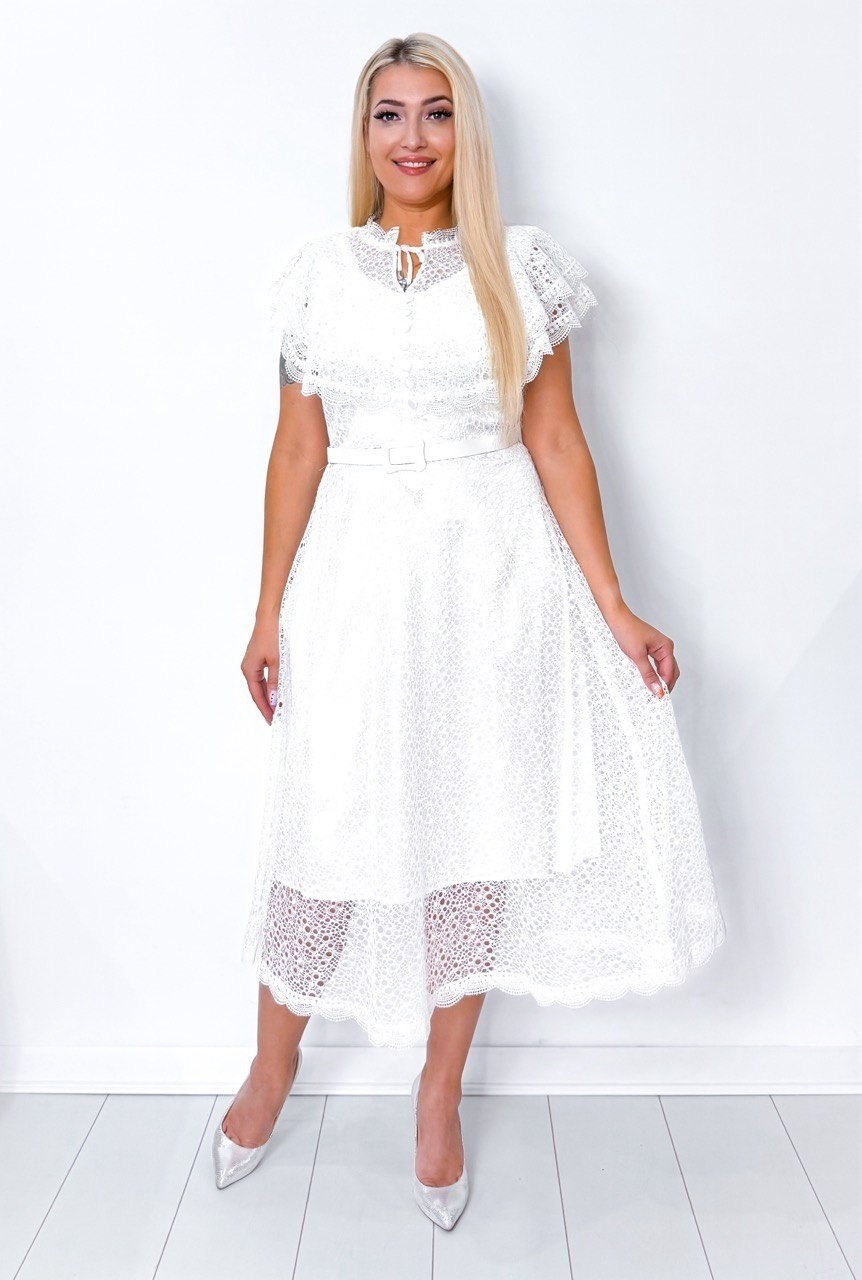 платье гипюр,платье кружевное,платье нарядное,платье комплект,элегантное платье