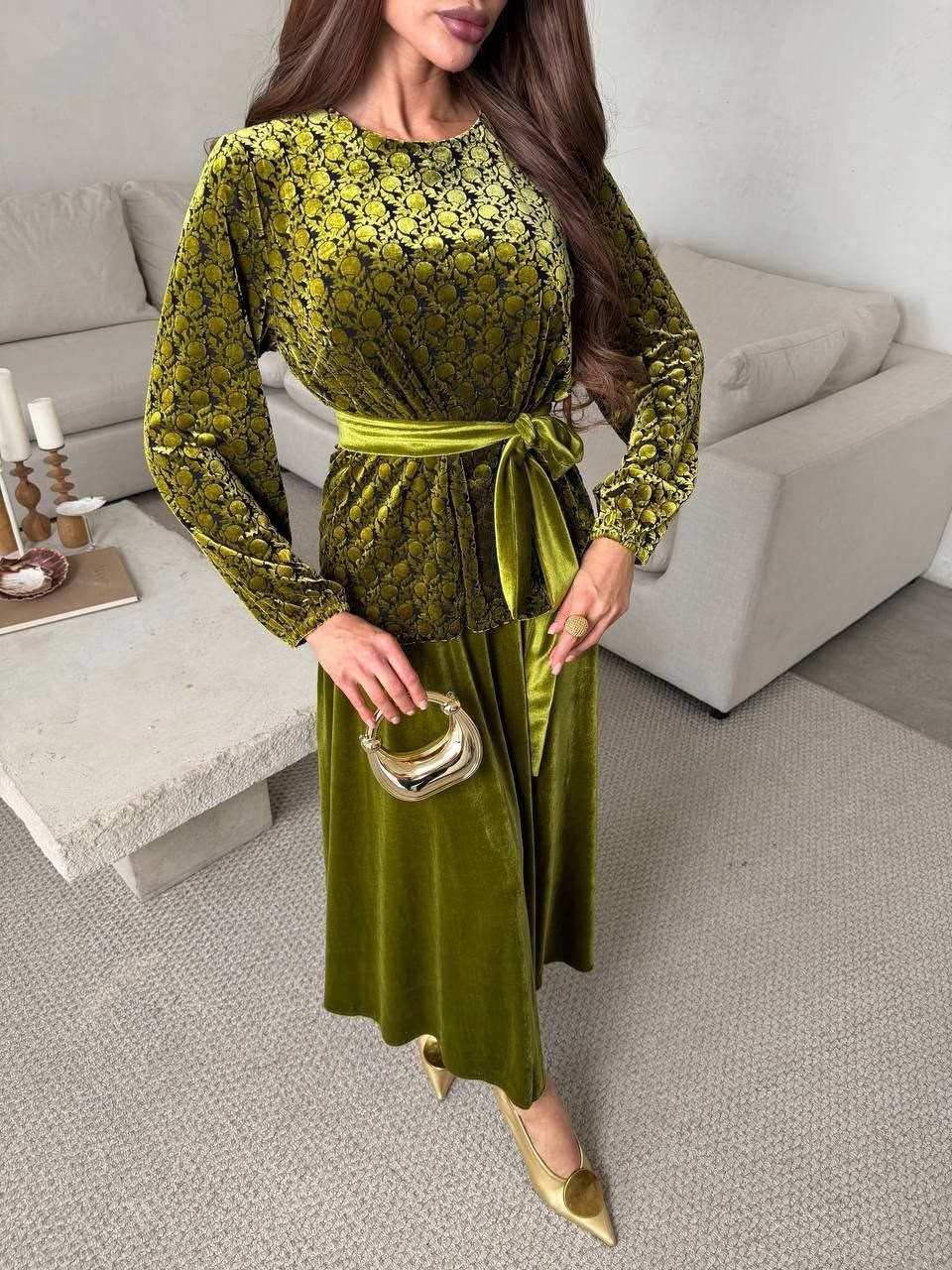 мусульманская платья,бархатное платье,платье с поясом,платье велюр,бархатный костюм