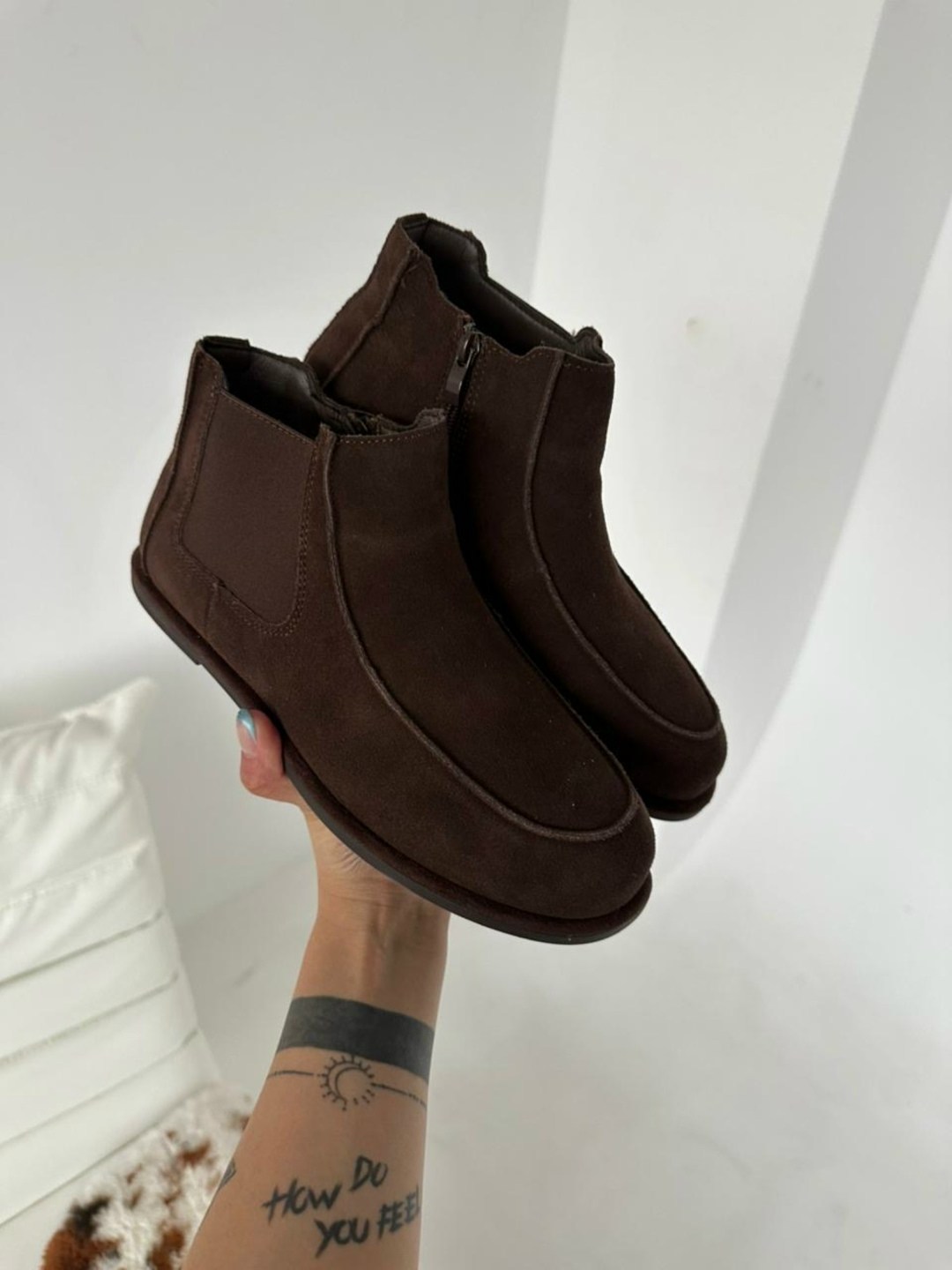 , теплая,замшевые ботинки,угги женские,натуральная замша