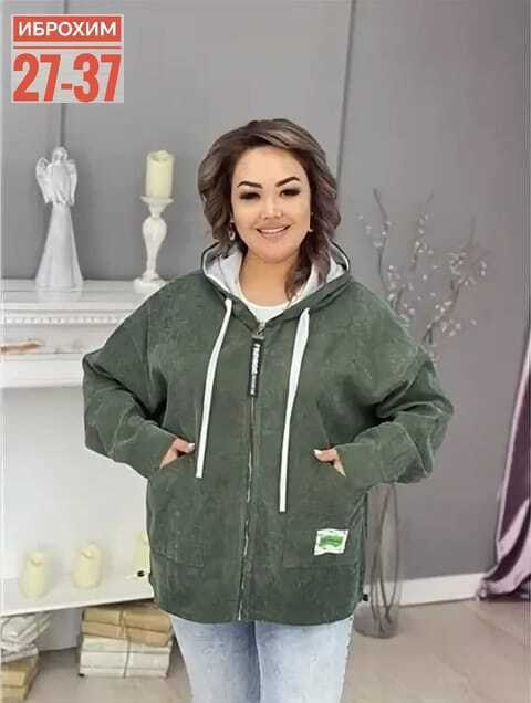 вельветовая ветровка женская,ветровка женская,женская куртка большого размера,демисезонная куртка,женская кофта