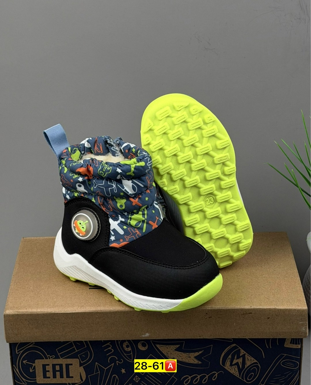 детская,дутики для мальчика mursu,детские зимние сапоги,,дутики зимние детские