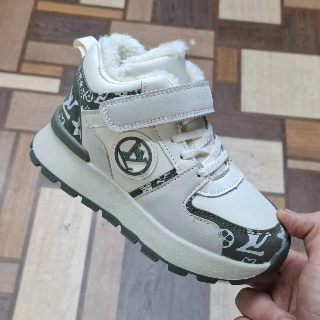 , детская,детские кроссовки,кроссовки эко кожа,высокие кроссовки